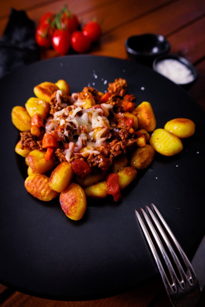 Gnocchi mit Hackfleischsoße