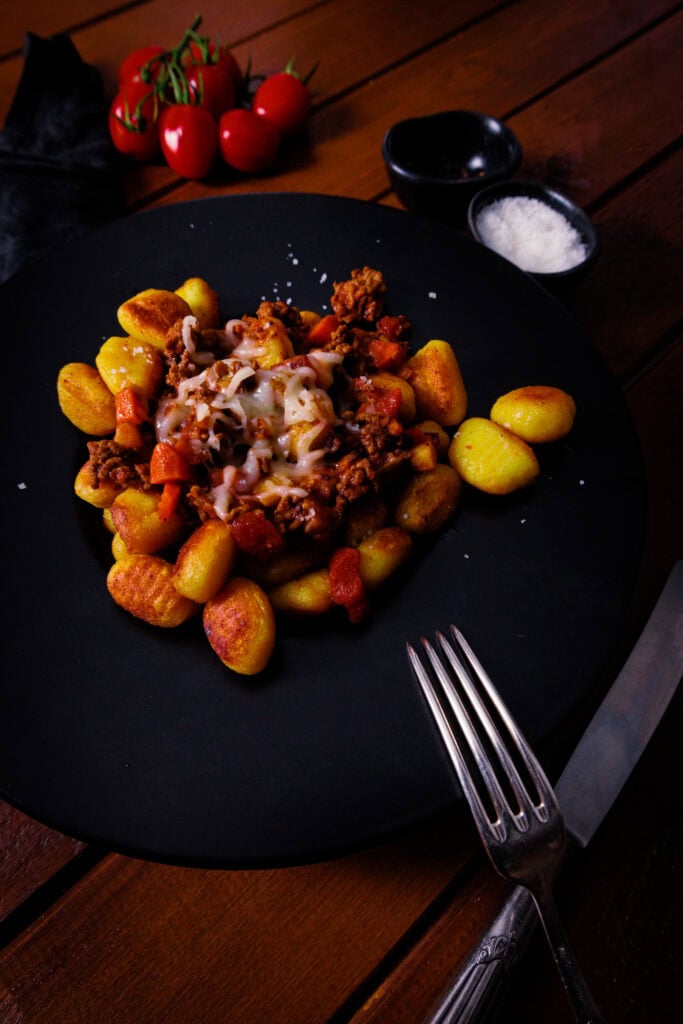 Gnocchi mit Hackfleischsoße