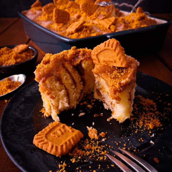 Biscoff-Zimtschnecke mit Lotuskeks