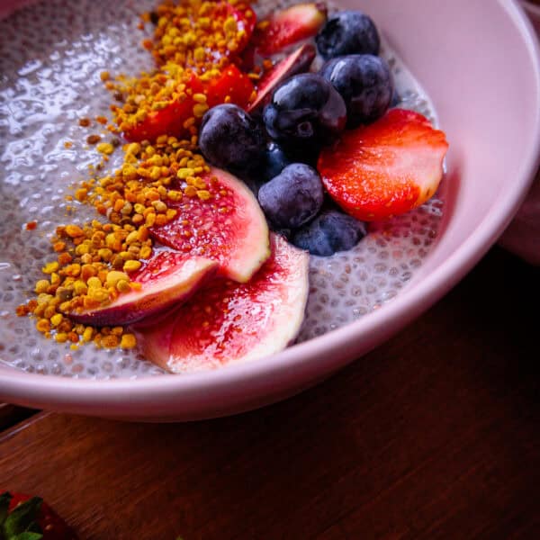 Chia-Pudding mit Mandeldrink