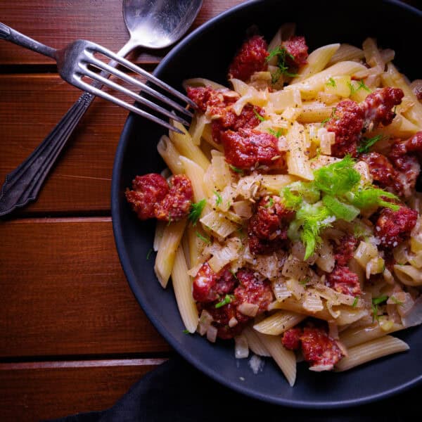 Pasta mit Fenchel und Salsiccia