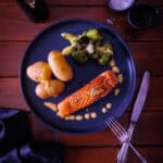 Lachs mit Brokkoli & Kartoffeln – in 30 Min. fertig + perfekte Hollandaise aus dem Thermomix