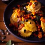 Ravioli mit Kürbisfüllung