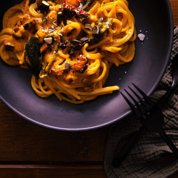 Spaghetti Kürbis Salbei