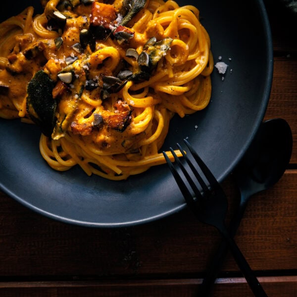 Spaghetti Kürbis Salbei