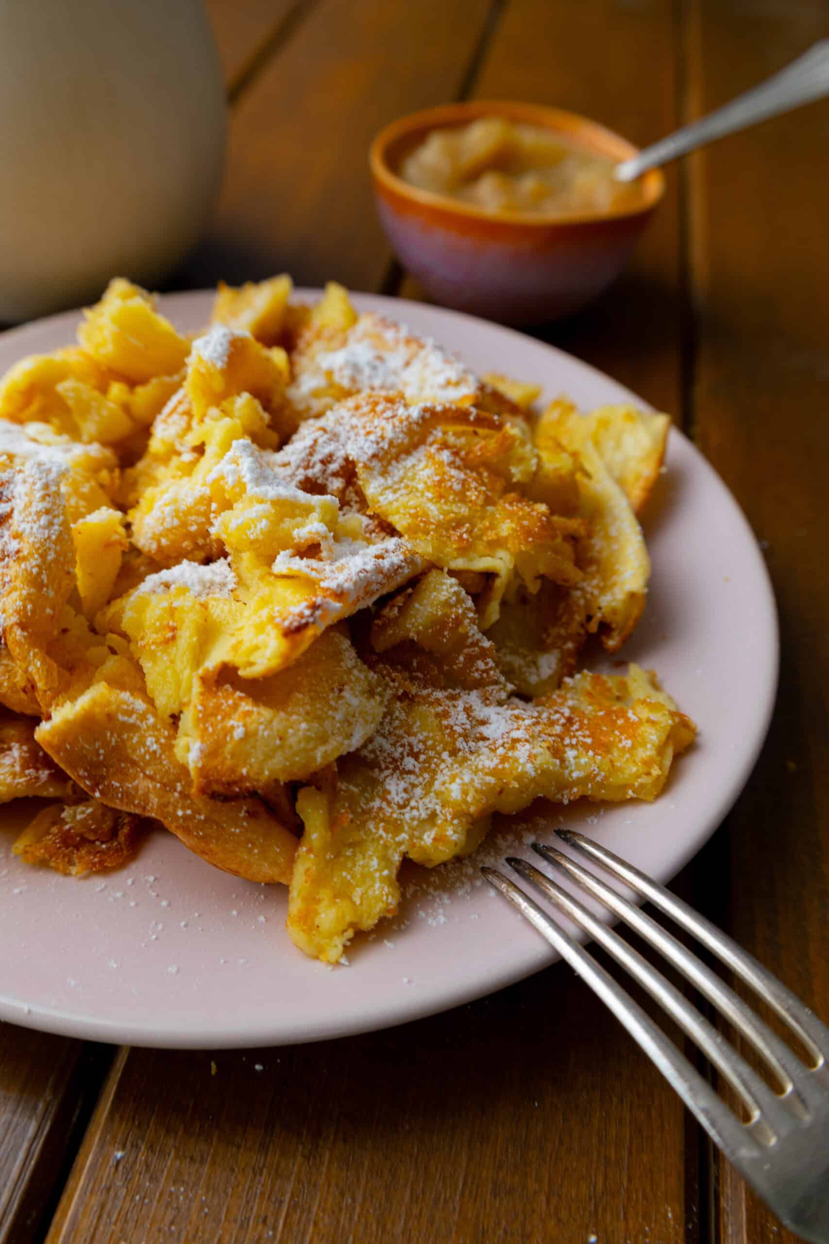Fluffiger Ofenpfannkuchen vom Blech